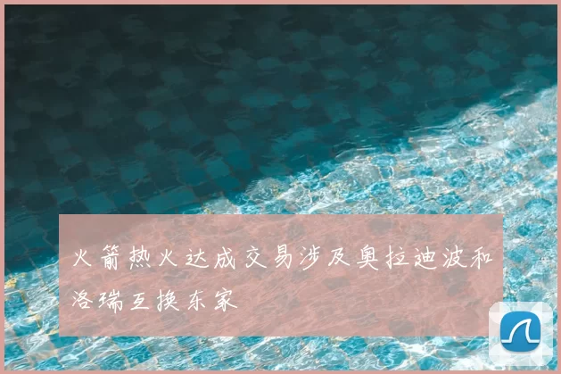 火箭热火达成交易涉及奥拉迪波和洛瑞互换东家